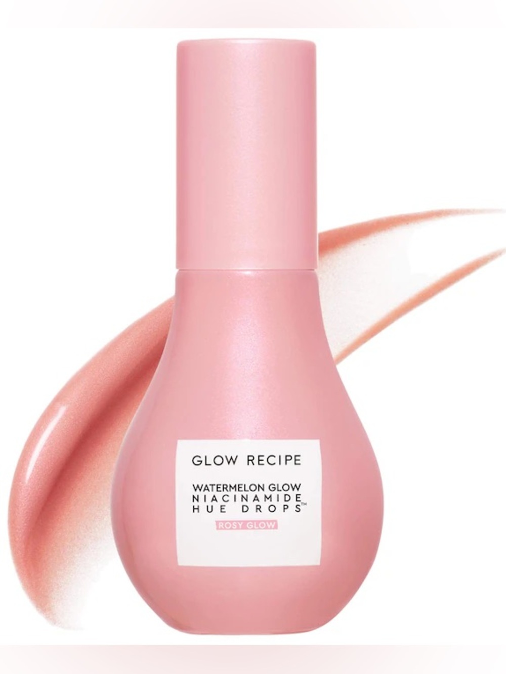 Glow Recipe | Watermelon Glow Niacinamide Hue Drops Serum in Rosy Glow